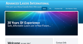 Pixel Design Portfolio, Advanced lasers International
